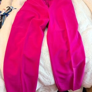 Rachel Zoe Hot Pink Elastic Waist Pants